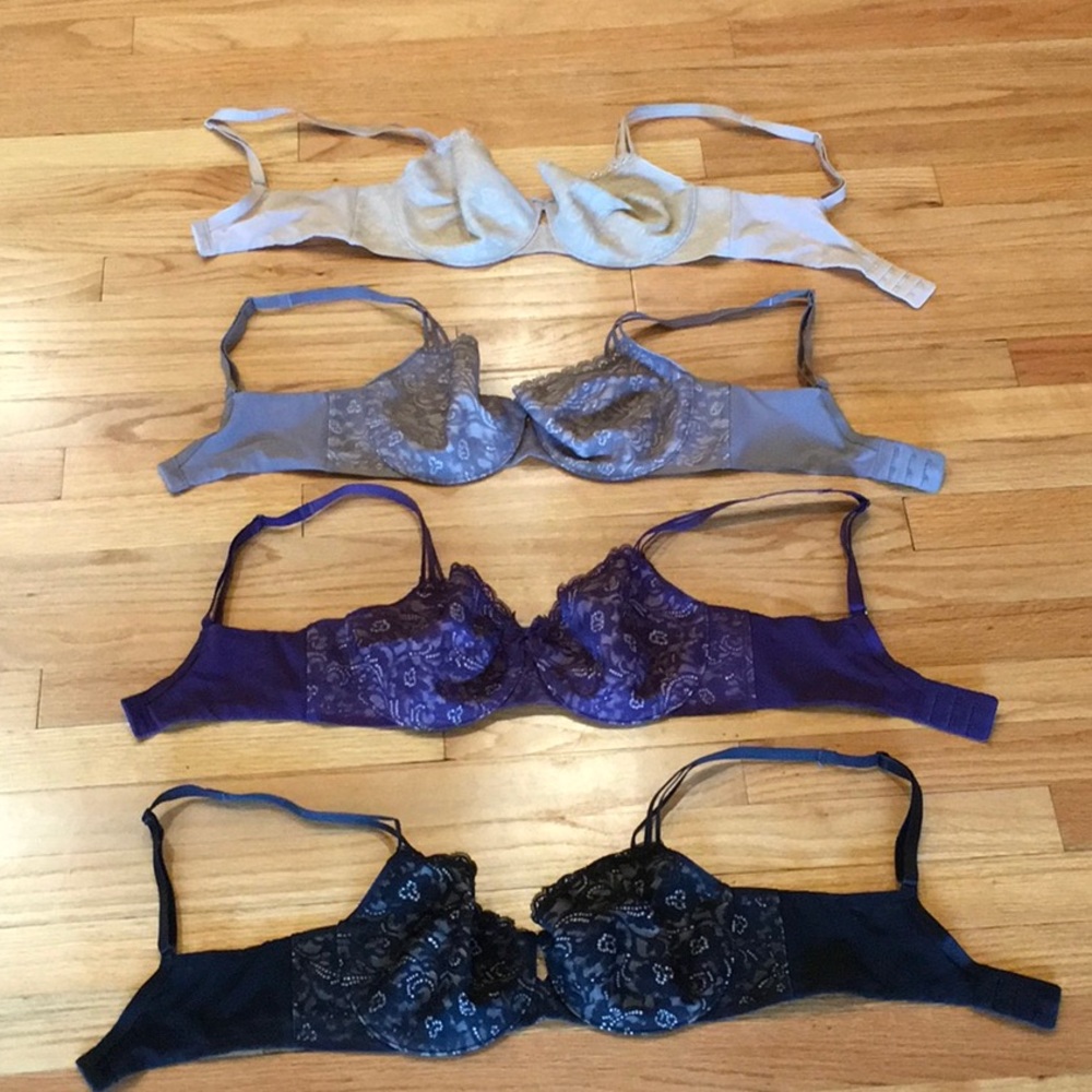 4 beautiful Enticing Lift Balconet bras by Soma